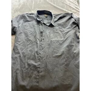 Bruno Vintage 90s‎ Black Button Down Shirt Size 4XLT Italy